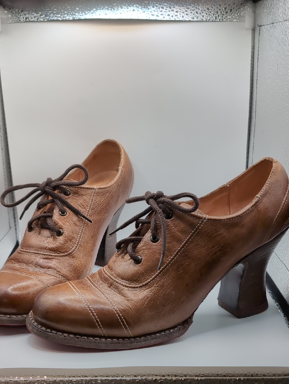 Bed Stu Oak Tree Farms Women's size 10 Victorian Leather Heel Renaissance shoes